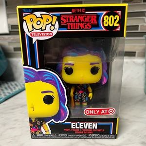 Funko Pop Stranger Thing’s Eleven Blacklight Exclusive!